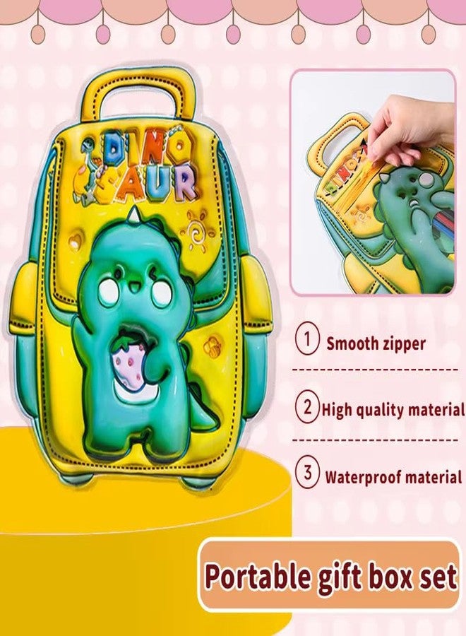 Crackles Birthday Return Gift Set for Kids | Set of 12 | Party Favors for Kids of All Age Group with Coloring Art Note Pad and 6 Pencil Colors Along 3d printed Party Favor Bag - Image 3